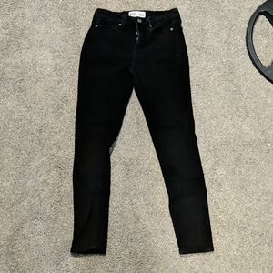 Black skinny jeans